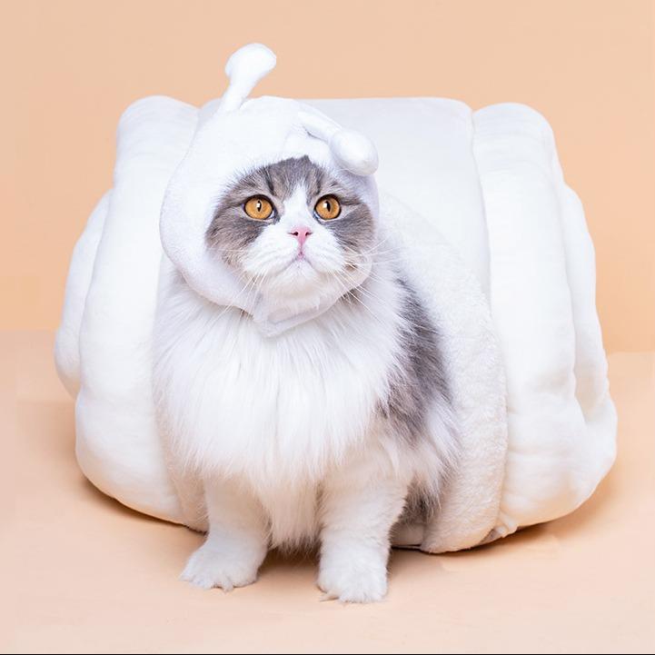 Furrytail Little Snail Cat Bed 尾巴生活蜗牛窝 - Destiny Pet