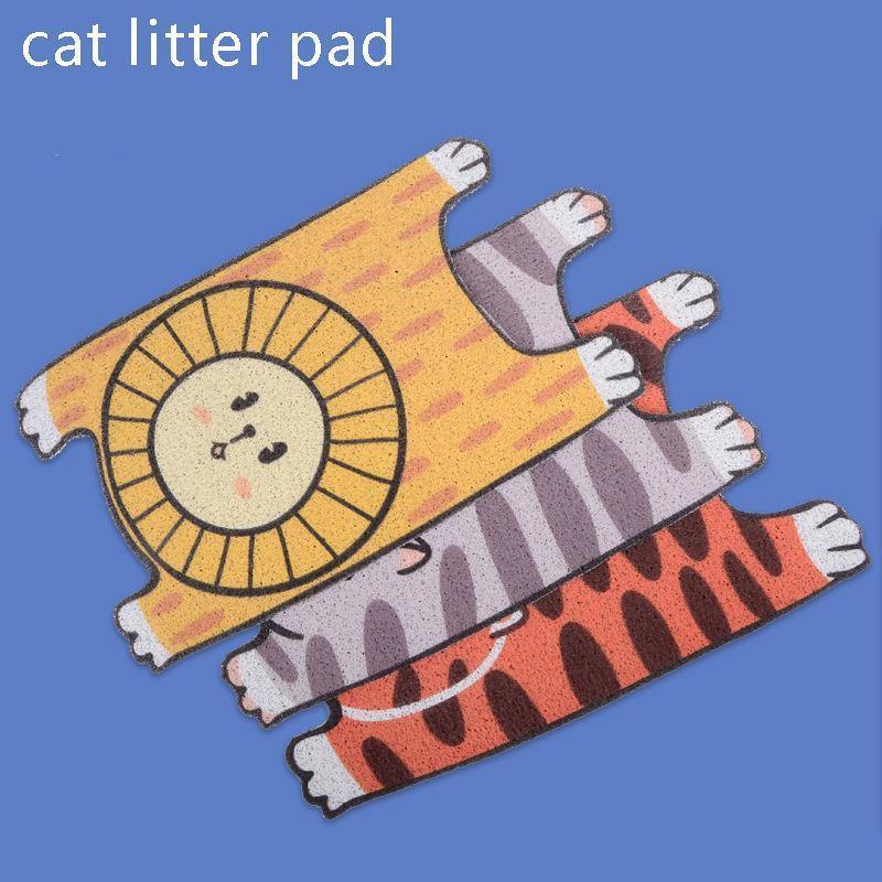 Miaoho animal-shaped cat litter mats in Kitty, Little Lion and Little Tiger designs [Gallery: Shared]