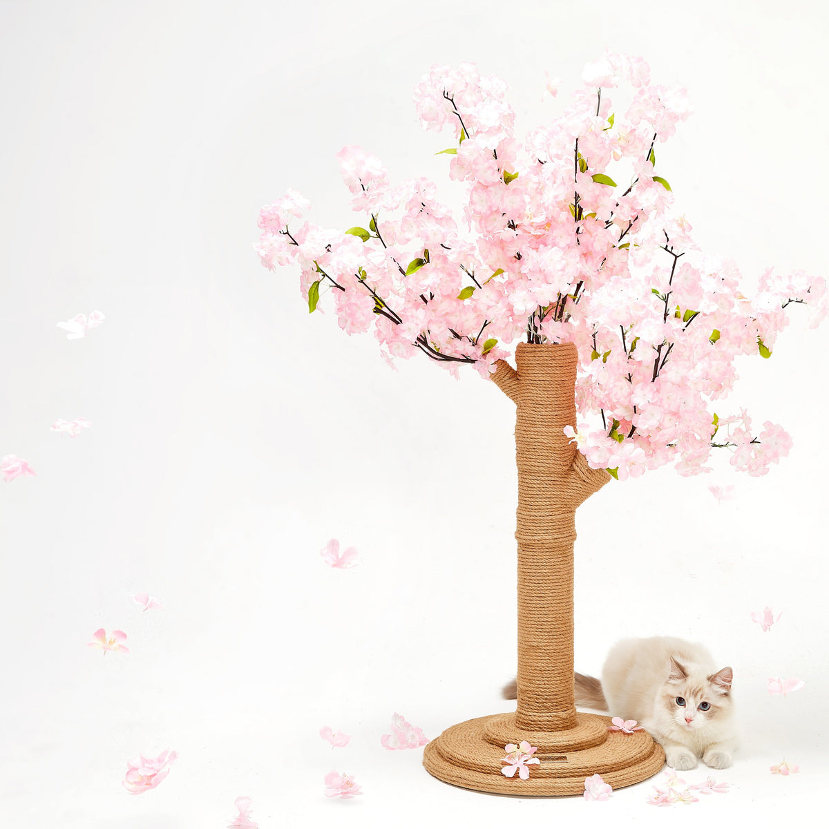 Vetreska Sakura Cat Tree 樱花树猫抓柱爬架 - Destiny Pet