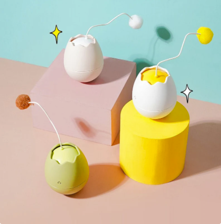 Egg-Shell Automatic Cat Toy - original product image 1
