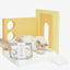 Close-up of Vetreska Chinese dim sum plush cat toys in a gift box