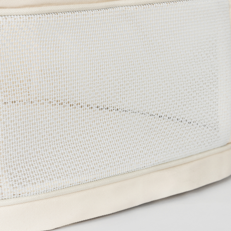 Wulee Portable Pet Backpack Carrier mesh ventilation detail [Gallery: Detail]