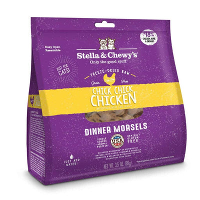 Stella&Chewy's Freeze Dried Raw  CHICK, CHICK CHICKEN FREEZE-DRIED RAW DINNER MORSELS - Destiny Pet