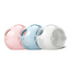 Wulee Space Bag pet carrier in white, blue and pink [Gallery: Hero]