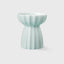 PIDAN Cherish blue porcelain cat bowl front view