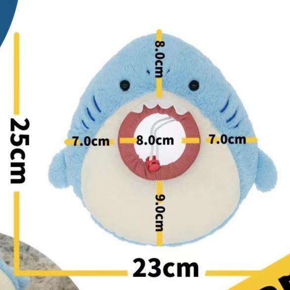 Bigger Fish shark cat Elizabeth collar - original product image 9