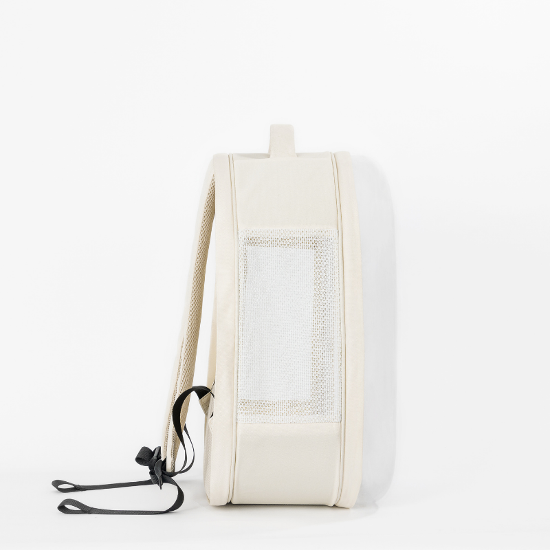 Wulee Portable Pet Backpack Carrier front open view [Gallery: Detail]