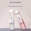Aiwo pet travel water bottle in White and Pink [Gallery: Detail]