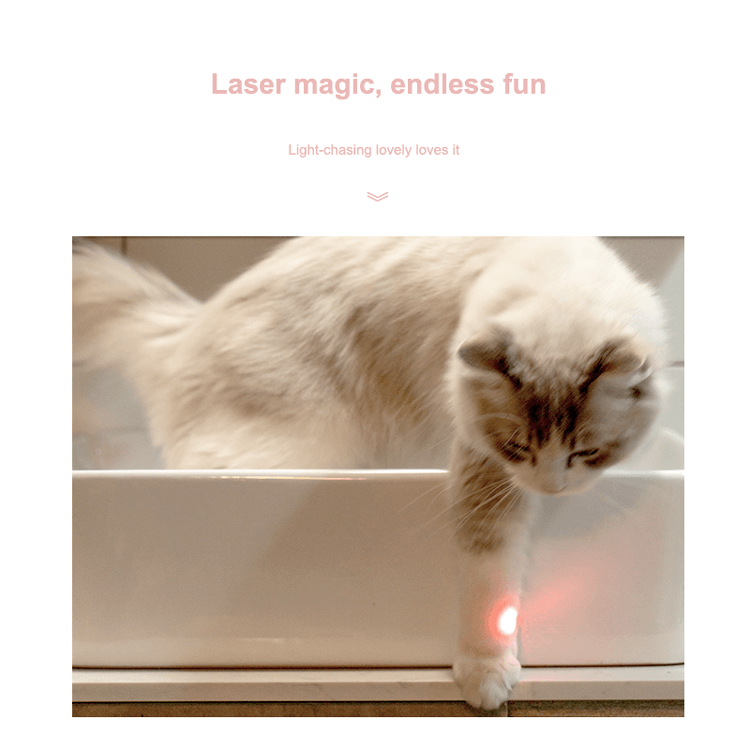 Aiwo panda-shaped laser cat teaser - original product image 2