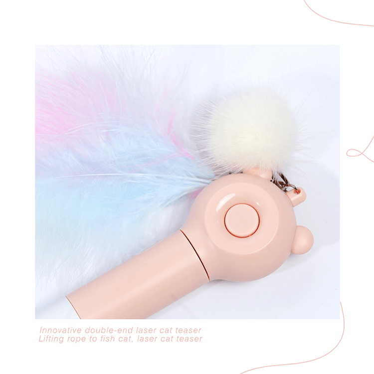 Aiwo panda-shaped laser cat teaser - original product image 3