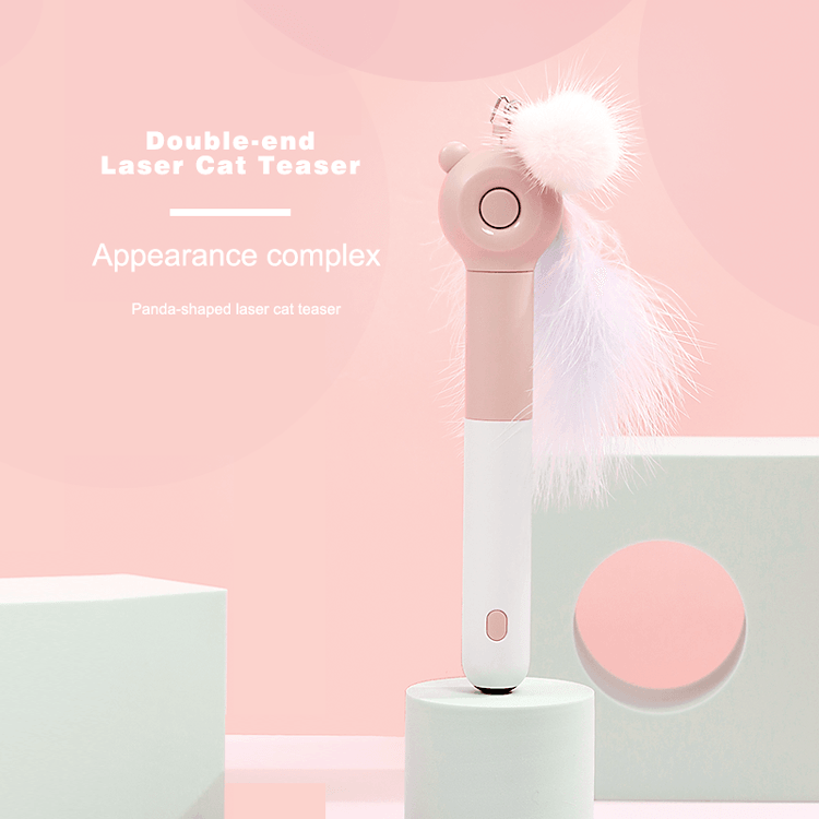 Aiwo panda-shaped laser cat teaser - original product image 5