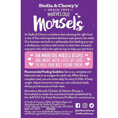 Stella&Chewy's Wet Food CHICKEN & SALMON MEDLEY MORSELS - Destiny Pet