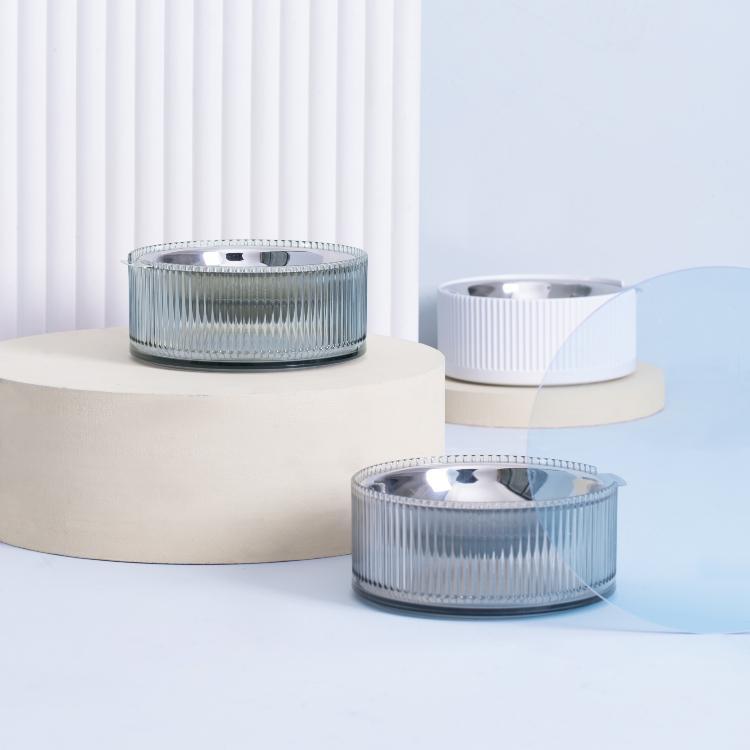Furrytail Antibacterial Stainless Steel Cat Bowl 波波单碗 - Destiny Pet