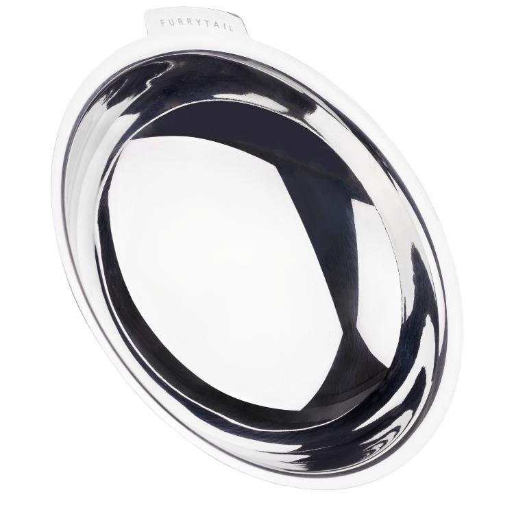 Furrytail Antibacterial Stainless Steel Cat Bowl 波波单碗 - Destiny Pet