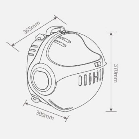 MOBOLI WE Pet Travel Backpack Carrier product detail image 14 [Gallery: Shared]