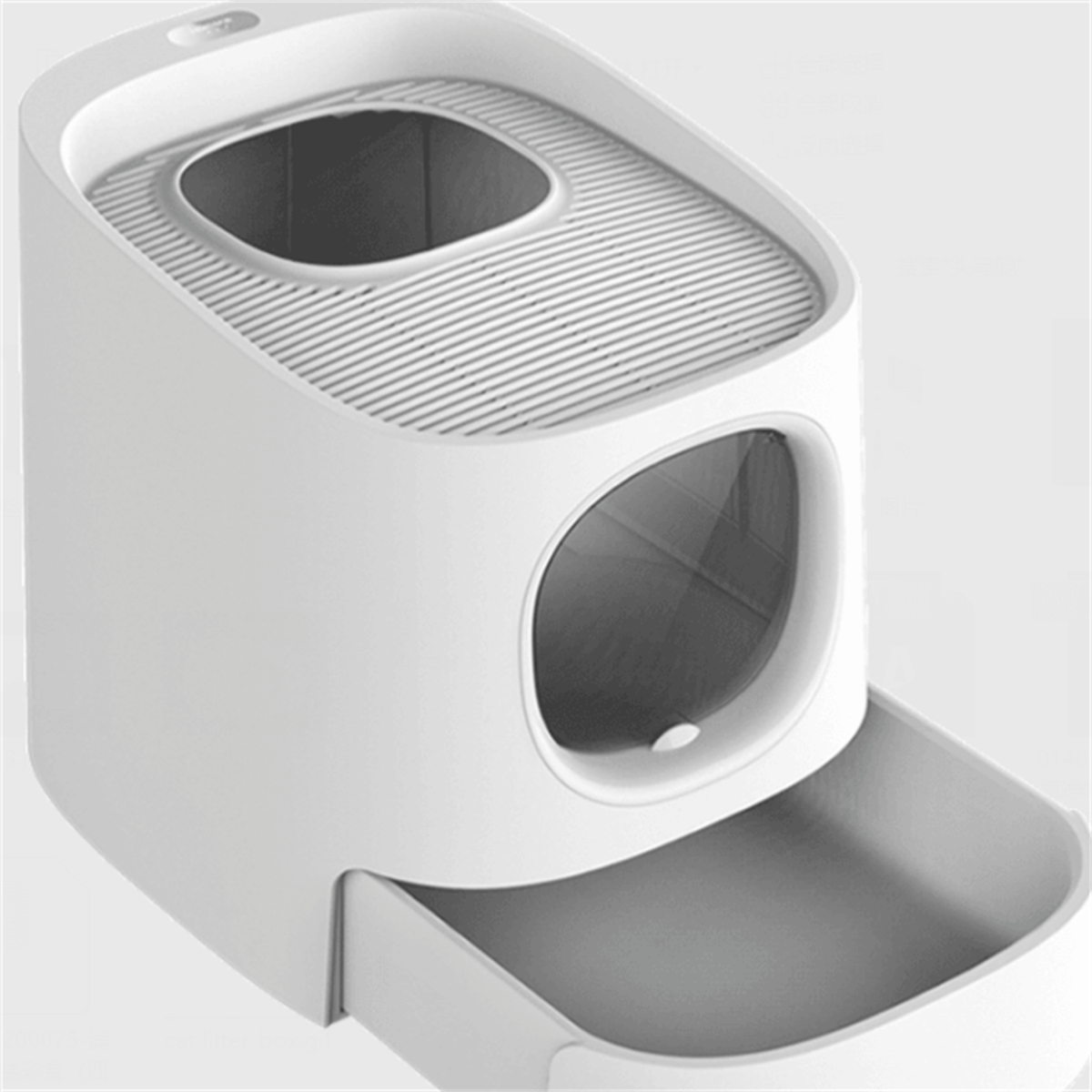 Homerun Cat Litter Box - front entry and lower collection area [Gallery: Shared]